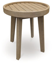 Load image into Gallery viewer, Marina Sun - Round End Table - Beige