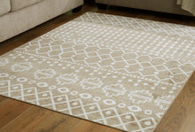 Load image into Gallery viewer, Bunchly - 5' x 7' Rug - Tan / Brown / Cream