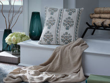 Load image into Gallery viewer, Paulmour - Pillow (Set of 4) - Ivory / Green / Brown