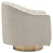 Load image into Gallery viewer, Penzlin - Swivel Accent Chair - Pearl