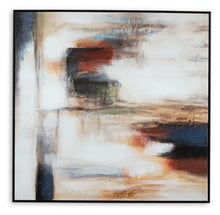 Load image into Gallery viewer, Pigeonford - Wall Art - White / Teal / Gold