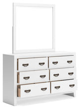Load image into Gallery viewer, Binterglen - Dresser And Mirror - White