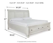 Load image into Gallery viewer, Robbinsdale - Sleigh Bed