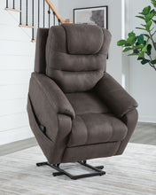 Load image into Gallery viewer, Snowfield - Power Lift Recliner - Gunmetal