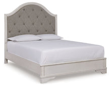 Load image into Gallery viewer, Blendon - Queen Upholstered Panel Bed - Rustic Brown