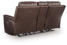 Load image into Gallery viewer, Bleckley - Power Reclining Loveseat With Console / Adjustable Headrest