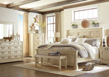 Load image into Gallery viewer, Bolanburg - Large UPH Dining Room Bench - Beige