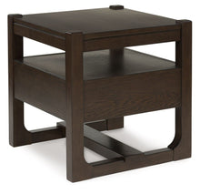 Load image into Gallery viewer, Breckington - Square End Table - Dark Brown
