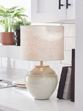 Load image into Gallery viewer, Waldish - Metal Table Lamp - Cream / Beige