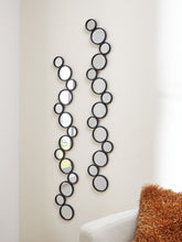 Load image into Gallery viewer, Vinler - Accent Mirror Set (Set of 2) - Black