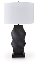Load image into Gallery viewer, Amillion - Poly Table Lamp - Black