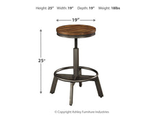 Load image into Gallery viewer, Torjin - Swivel Stool (Set of 2) - Dark Brown
