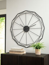 Load image into Gallery viewer, Arkthorne - Wall Clock - Black