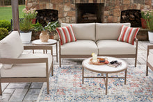 Load image into Gallery viewer, Bluff Trail - Loveseat, Lounge Chairs, Tables Set (Set of 5) - Beige