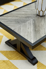Load image into Gallery viewer, Beachcroft - Rectangular Cocktail Table - Black / Light Gray