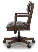 Load image into Gallery viewer, Breckington - Home Office Desk Chair - Dark Brown