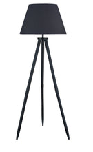 Load image into Gallery viewer, Orhan - Wood Floor Lamp - Black