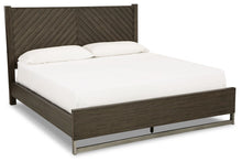 Load image into Gallery viewer, Arkenton - King Panel Bed - Grayish Brown
