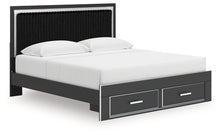 Load image into Gallery viewer, Zuraleus - Upholstered Panel Platform Storage Bed