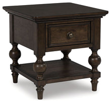 Load image into Gallery viewer, Veramond - Square End Table - Dark Brown
