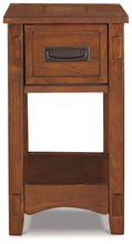 Load image into Gallery viewer, Breegin - Chair Side End Table - 1 Drawer - Brown