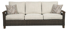 Load image into Gallery viewer, Paradise Trail - Sofa with Cushion - Medium Brown