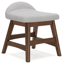 Load image into Gallery viewer, Lyncott - Home Office Desk Chair - Light Gray / Brown
