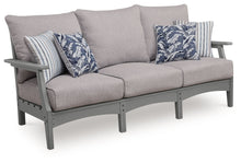 Load image into Gallery viewer, Cove Beach - Sofa With Cushion - Gray