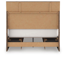 Load image into Gallery viewer, Chirason - 3 Pc. - Full Panel Storage Bed, Dresser And Mirror - Brown