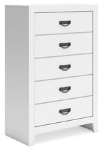 Load image into Gallery viewer, Binterglen - Five Drawer Chest - White