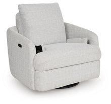 Load image into Gallery viewer, Alainmont Next-Gen Nuvella - Swivel Power Recliner - Stone