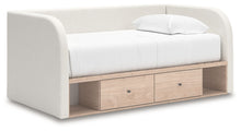 Load image into Gallery viewer, Arloster - 3 Pc. - Twin Day Bed With Storage, Dresser And Nightstand - White