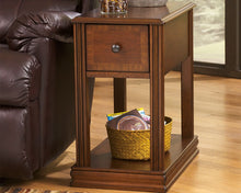 Load image into Gallery viewer, Breegin - Chair Side End Table - Removable Tray - Brown