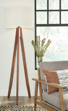 Load image into Gallery viewer, Dallson - Wood Floor Lamp - Brown