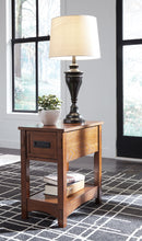 Load image into Gallery viewer, Breegin - Chair Side End Table - 1 Drawer - Brown