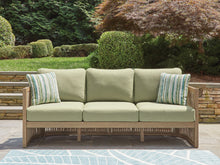Load image into Gallery viewer, Serena Shores - Sofa With Cushion - Beige / Green