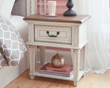 Load image into Gallery viewer, Realyn - One Drawer Night Stand - Chipped White