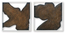 Load image into Gallery viewer, Landley - Wall Decor Set (Set of 2) - Brown / White