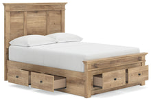 Load image into Gallery viewer, Makidern - Panel Storage Bed With Under Bed Storage Unit And Storage Footboard