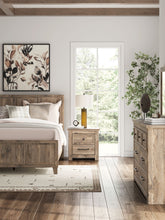 Load image into Gallery viewer, Rusticott - Two Drawer Night Stand - Brown