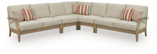 Load image into Gallery viewer, Clare View - 5-Piece Outdoor Sectional - Beige