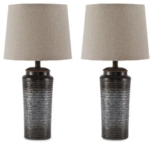 Load image into Gallery viewer, Norbert - Metal Table Lamp (Set of 2) - Gray