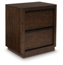 Load image into Gallery viewer, Dilenno - Two Drawer Night Stand - Dark Brown