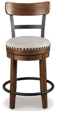 Load image into Gallery viewer, Valebeck - Full Back Swivel Stool