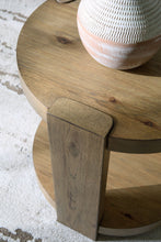 Load image into Gallery viewer, Flangren - Round End Table - Light Brown