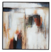 Load image into Gallery viewer, Pigeonford - Wall Art - White / Teal / Gold