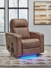 Load image into Gallery viewer, Lorrenton - Glider Power Recliner With Audio System - Caramel