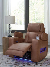 Load image into Gallery viewer, Clean-Slate - Power Recliner / Adj Headrest - Caramel