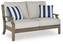 Load image into Gallery viewer, Rainier Ranch - Loveseat With Cushion - Brown / Beige