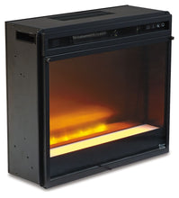 Load image into Gallery viewer, Wynnlow - 63" TV Stand With Glass/Stone Fireplace Insert - Gray